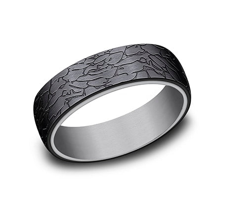 6.5mm Wedding Band Ring RIRCF1265374BKTGTA