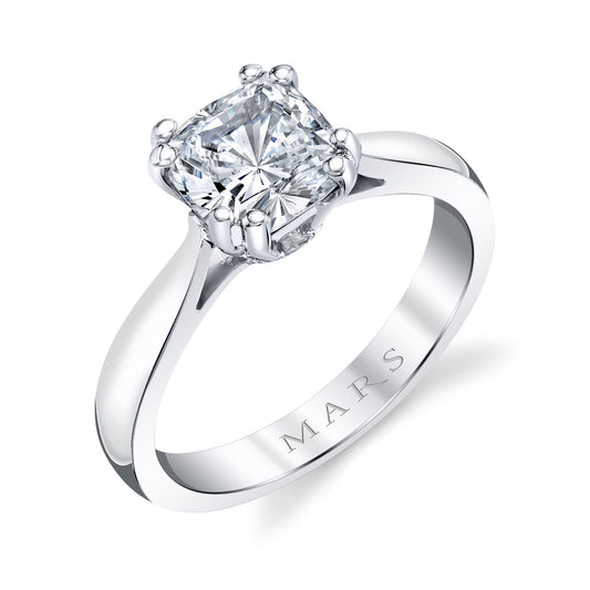 Ladies Cushion Engagement Ring 11593