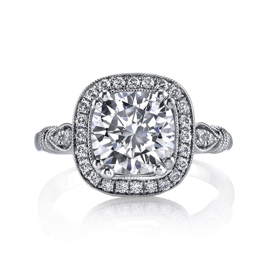 Ladies Cushion Engagement Ring 14664