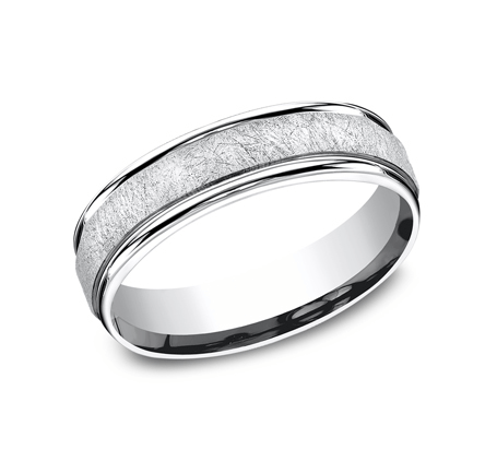 6.5mm Wedding Band Ring RECF86585CC