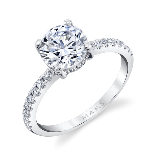 Ladies Round Engagement Ring 27422-RD