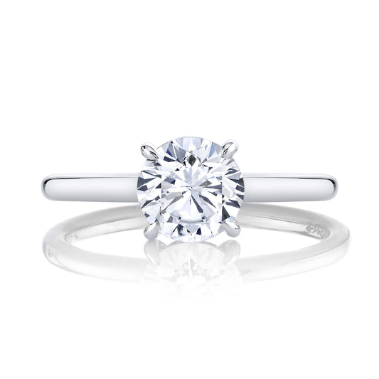 Ladies Round Engagement Ring 27553RD