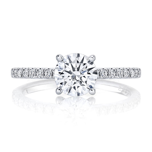 Ladies Round Engagement Ring 27555RD