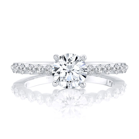 Ladies Round Engagement Ring 27556RD