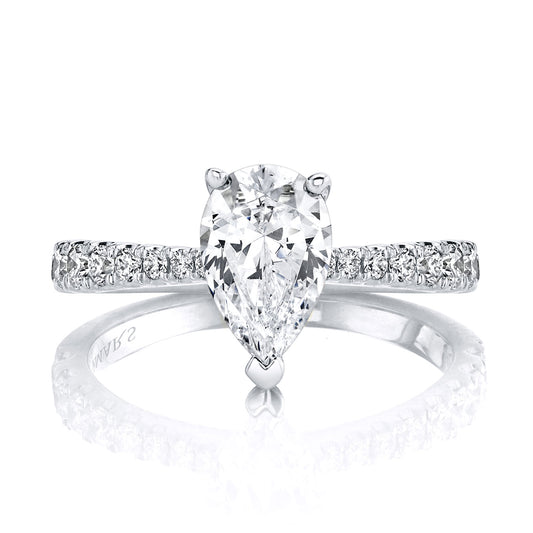 Ladies Princess Engagement Ring 27557PS