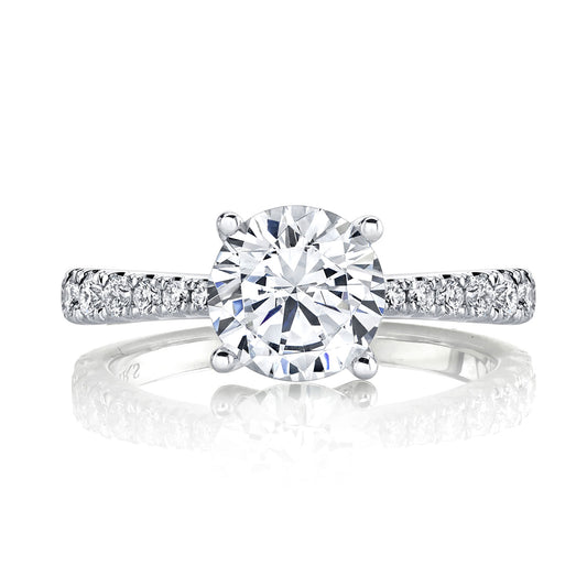 Ladies Round Engagement Ring 27557RD