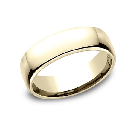 6.5mm Wedding Band Ring EUCF165