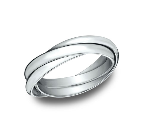 2.5mm Wedding Band Ring 125RR3W