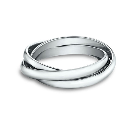 2.5mm Wedding Band Ring 125RR3W