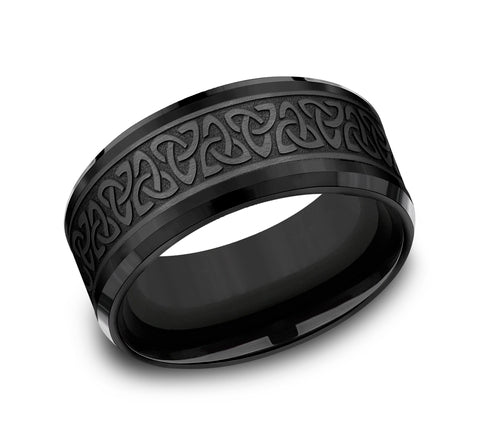 9mm Wedding Band Ring CF109357BKT