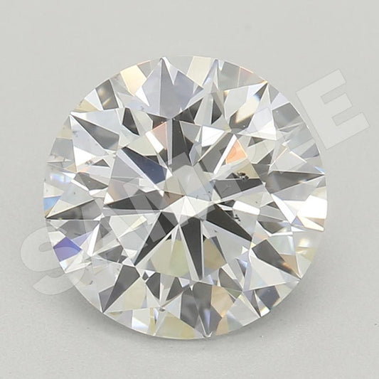 3.73 Carat Round GIA Natural Diamond,